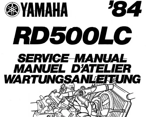 Yamaha Rd500 Rz500 Workshop Service Repair Manual